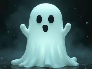 Ghost Figurine