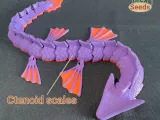 Dragón de agua Flexi (Impresión en el lugar)-2