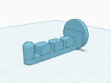 4 Piece Wall Key Holder Stand - 4'Lü Duvar Anahtarlık Standı-2