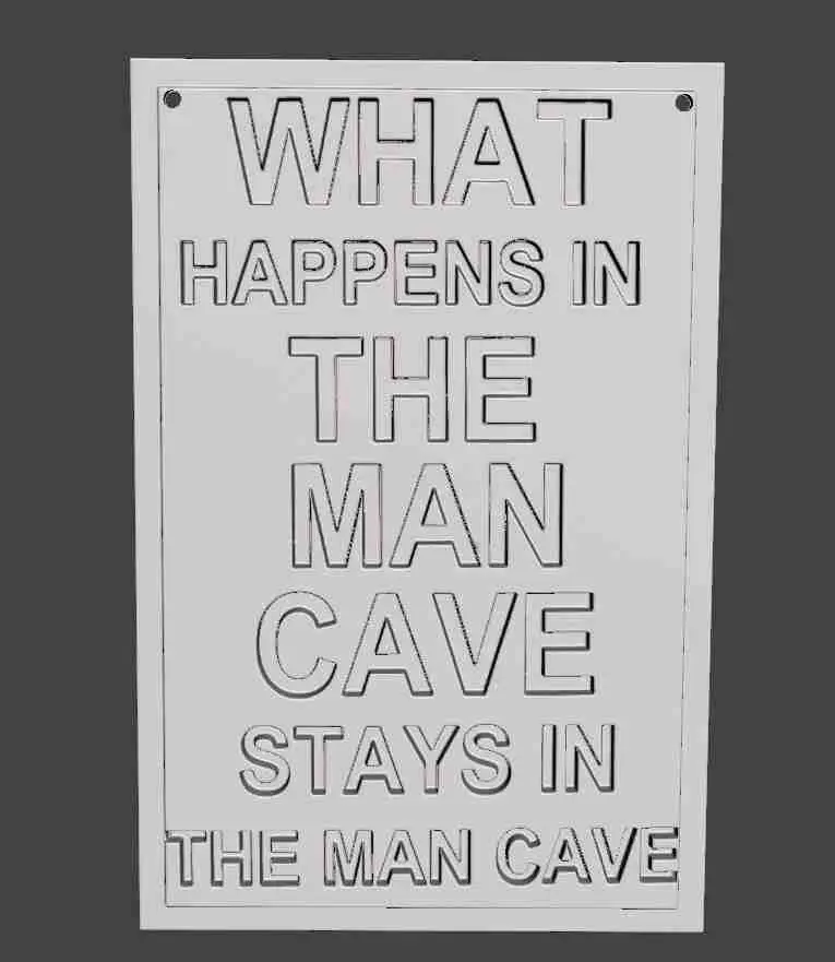 man cave 3D models download Creality Cloud