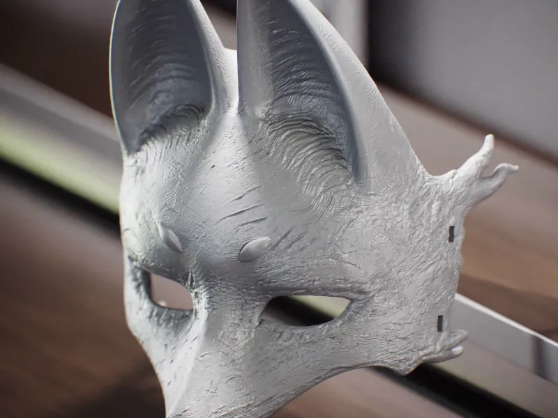 Maschera Koto di Silent Hill F Hinako Lupo