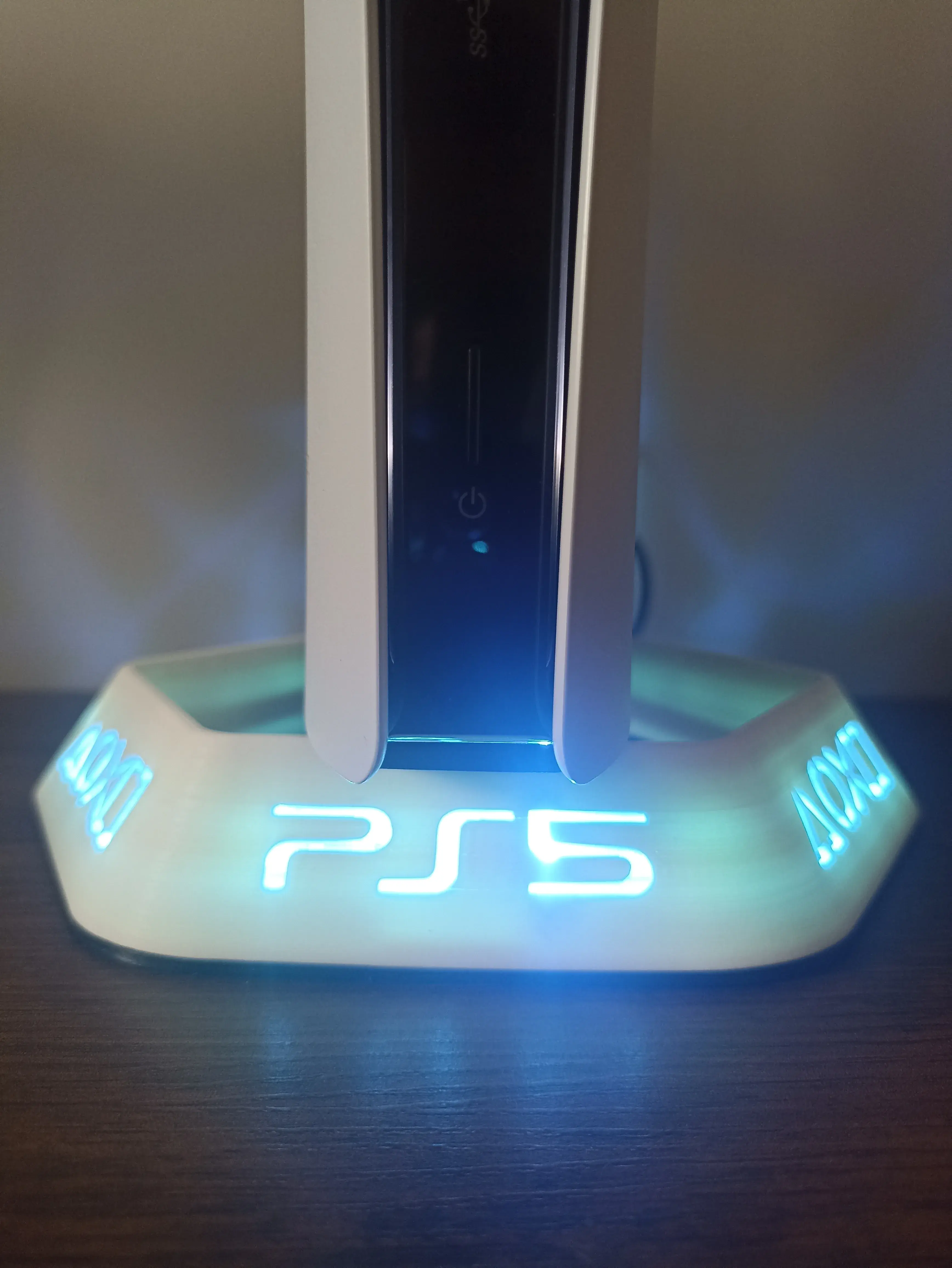 Playstation 5 Slim and Pro Vertical Stand with LED