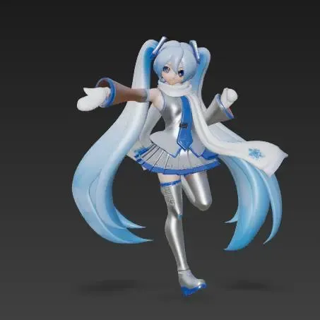 winter miku
