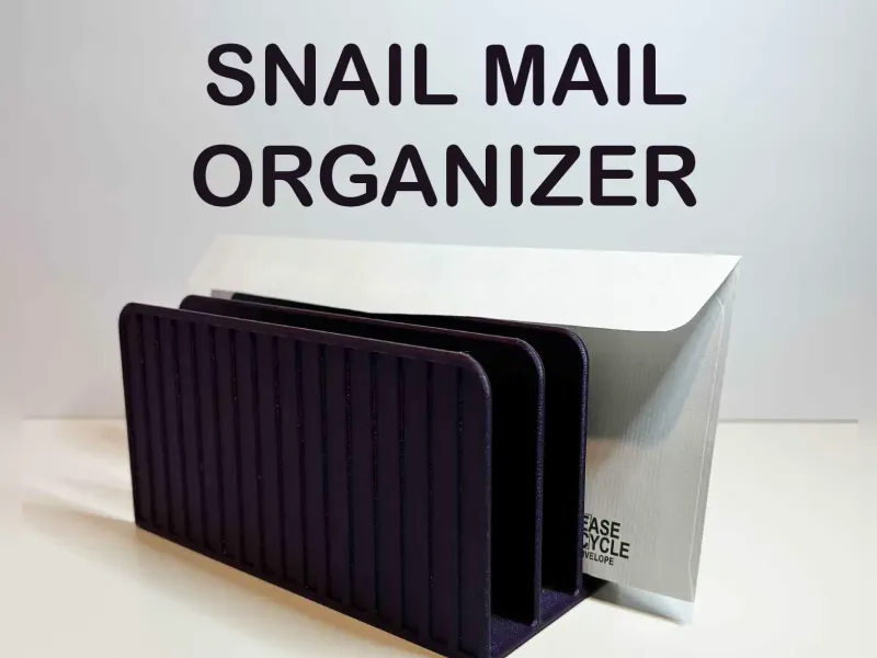 Snail mail organizer