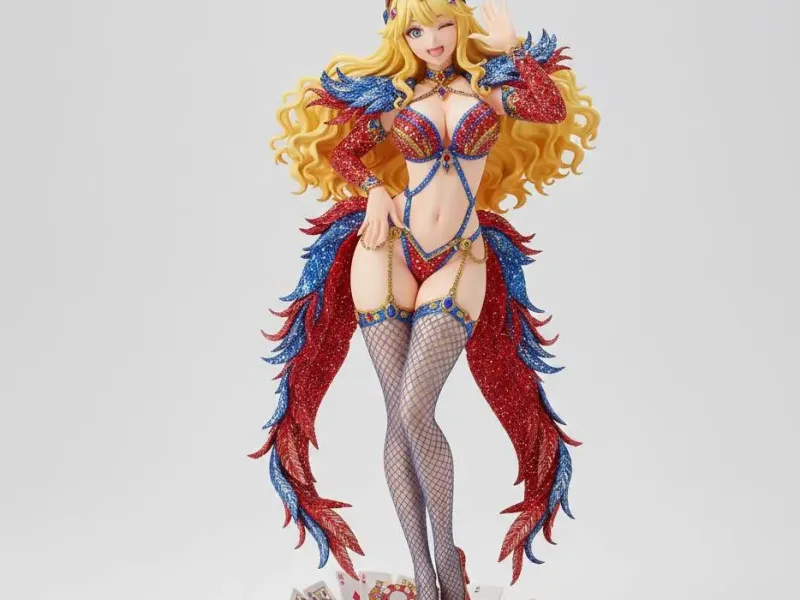 Casino Showgirl Statue