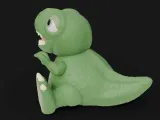 Chibi T Rex (Tyrannosaurus Rex) Piggy Bank-4