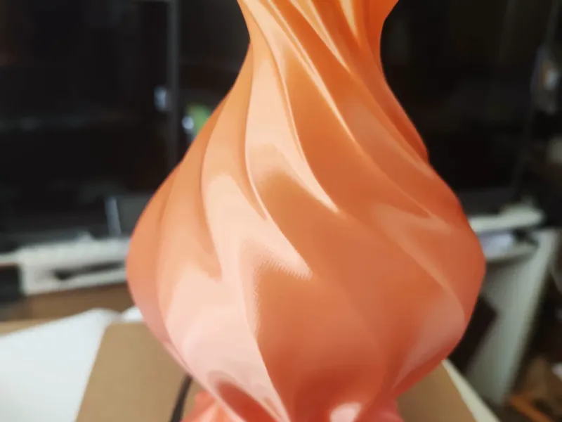 Twisted textile candy // Vase