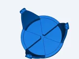 drip tray/holder for suspending flower pots up to 95mm pot-1