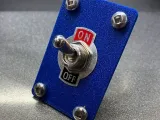 Toggle Switch Plate 60mm x 40mm-4