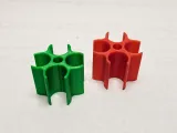 Battery clip 4 x AAA-2