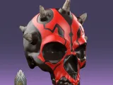 Darth Maul Skull 3d bambu dosyalarıyla dijital indirme-0