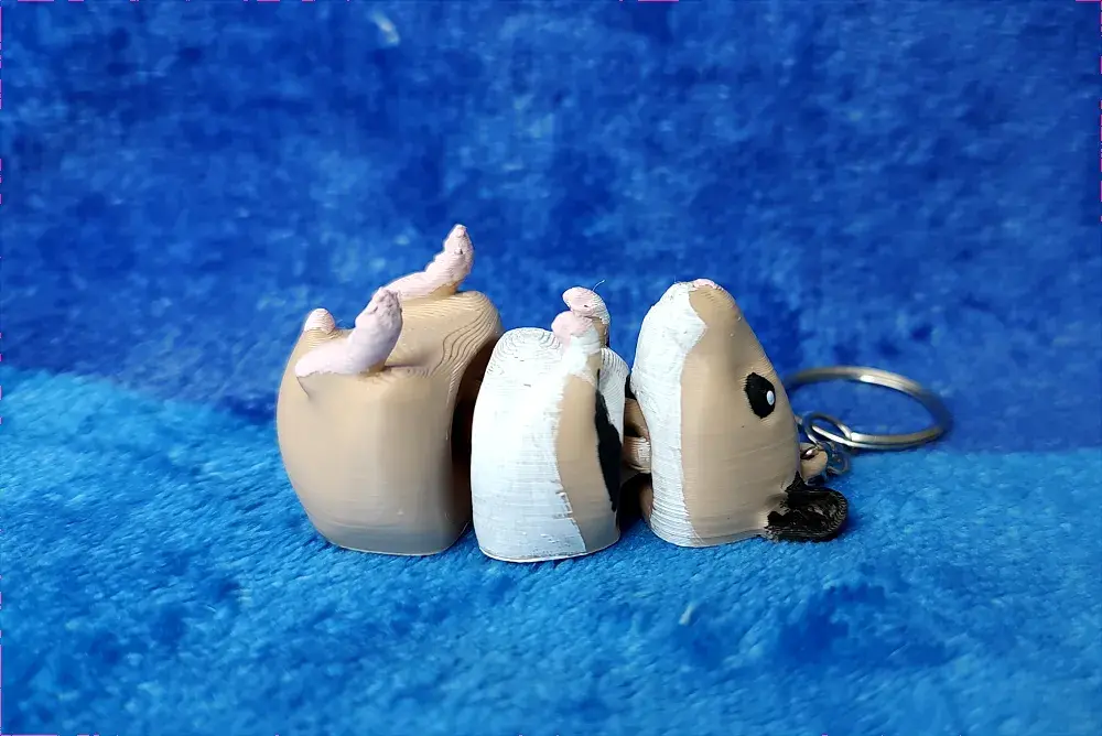 Hamster Keychain