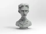 Tesla Bust-4