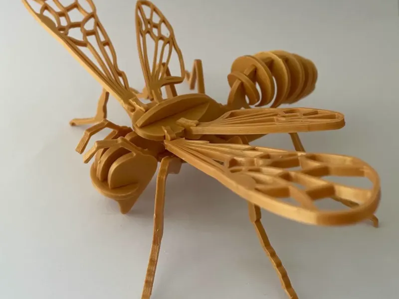 Bee 3D puzzle Kit Card