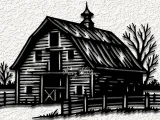 farmhouse barn scenery wall art home decor-0