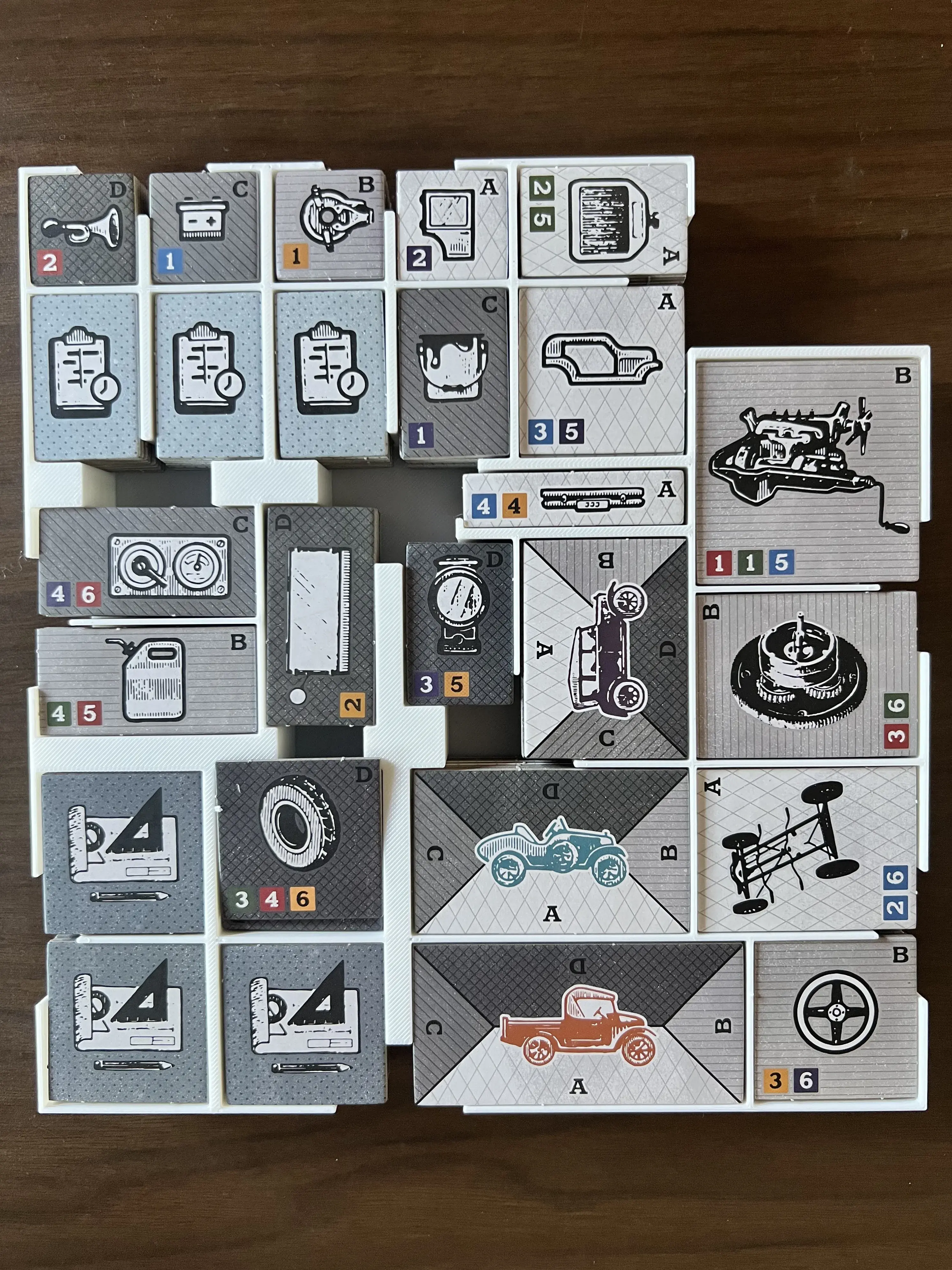 Horseless Carriage Board Game Organizer | Insert | Unsleeved