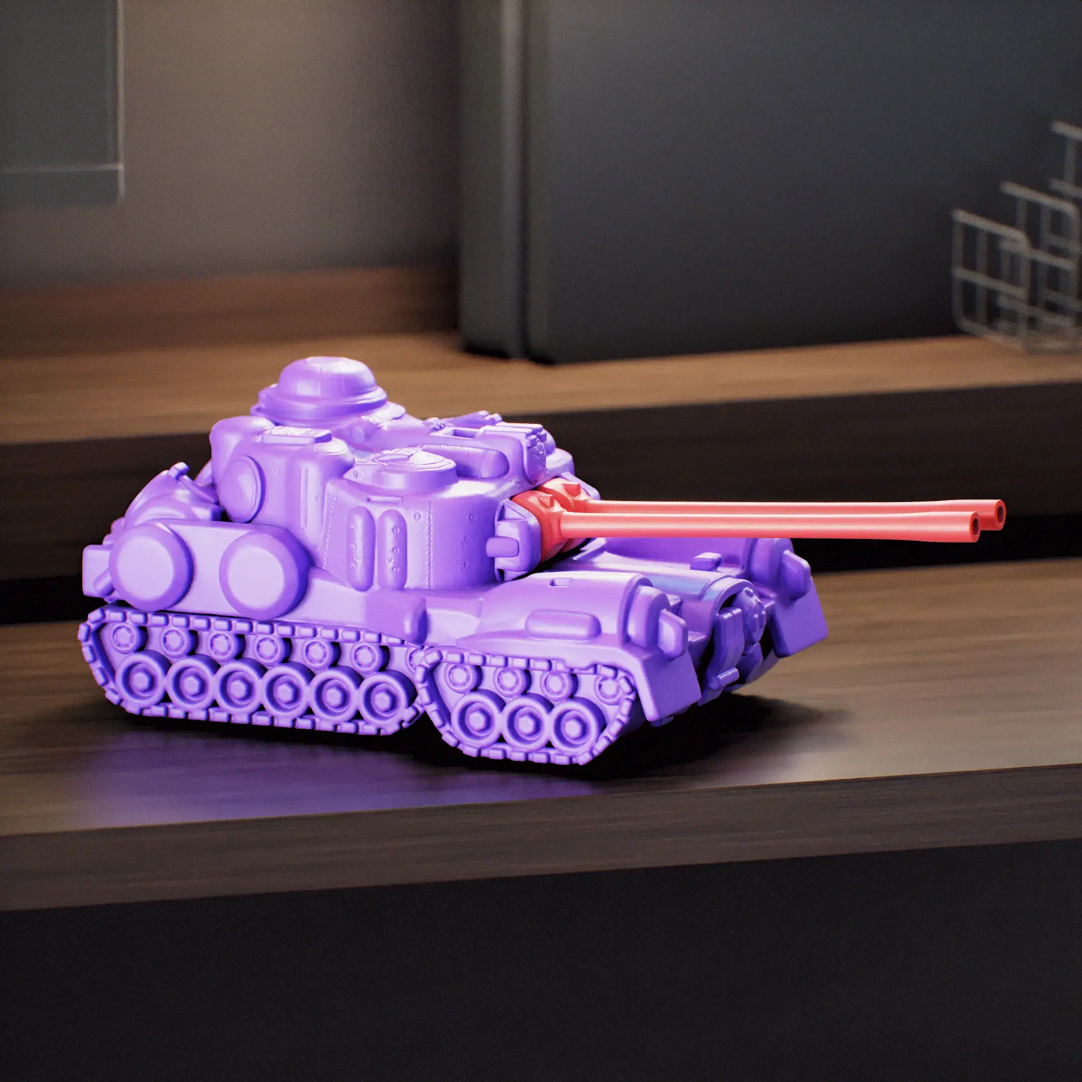 Fallout heavy tank Fan Art - Miniature