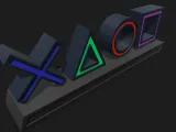 Gaming Icon Symbols LED Lamp – Modern Gaming Desk Decor-5