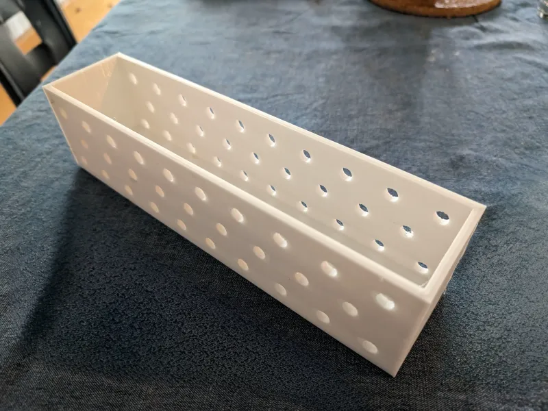 Caixa de utensílios de cozinha