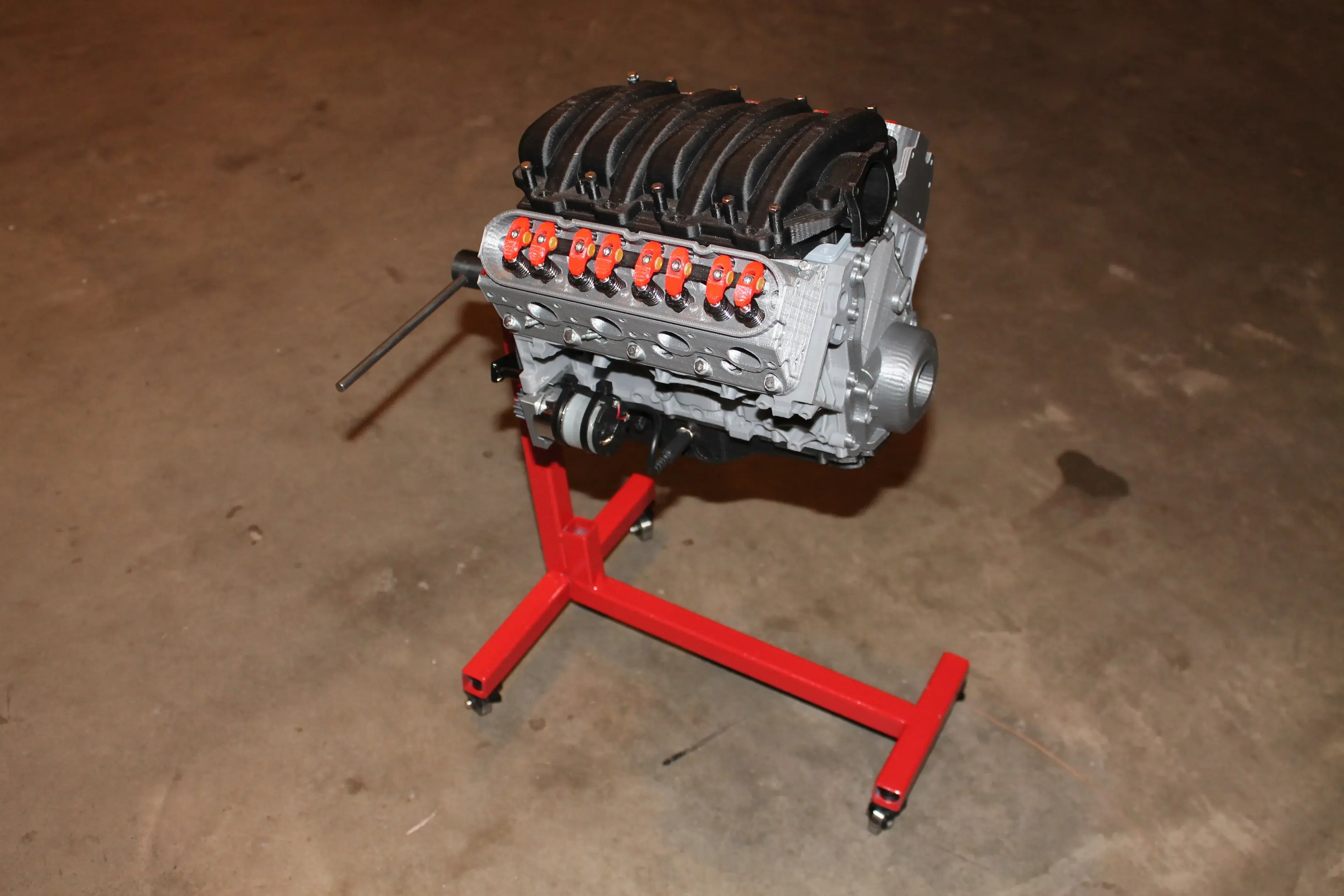 LS3 V8 Engine (Chevy Camaro) - Scale Working Model😍