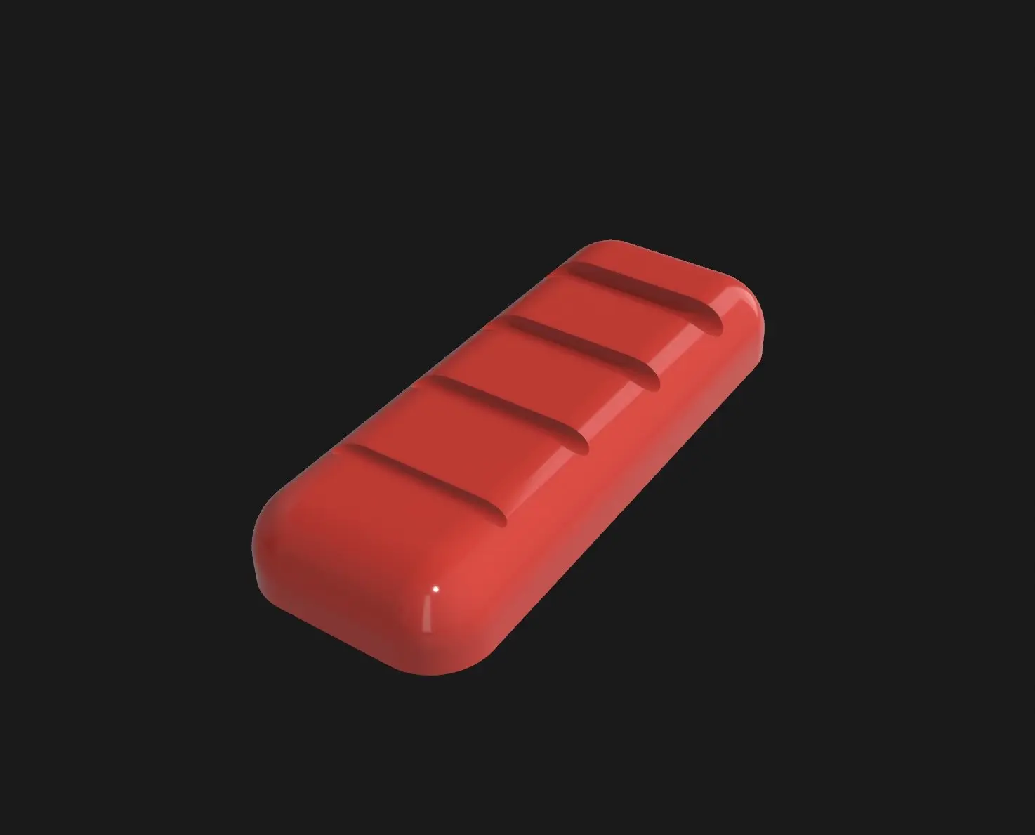 Hexkey holder with cubic magnets 5mm x 5mm x 5mm