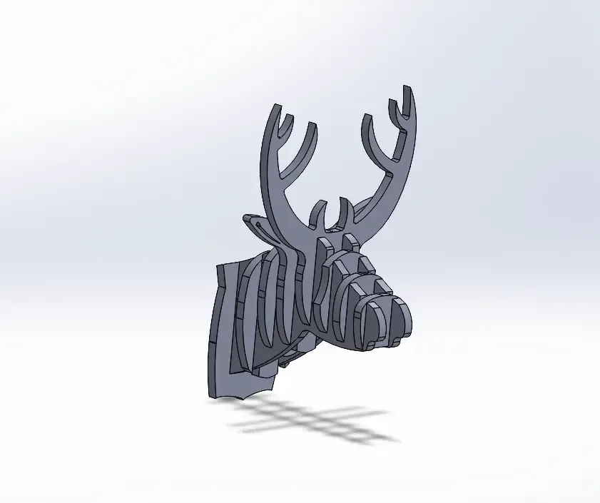 3D Deer Puzzle