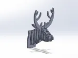 3D Deer Puzzle-0