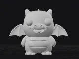 chubby dragon monster-1
