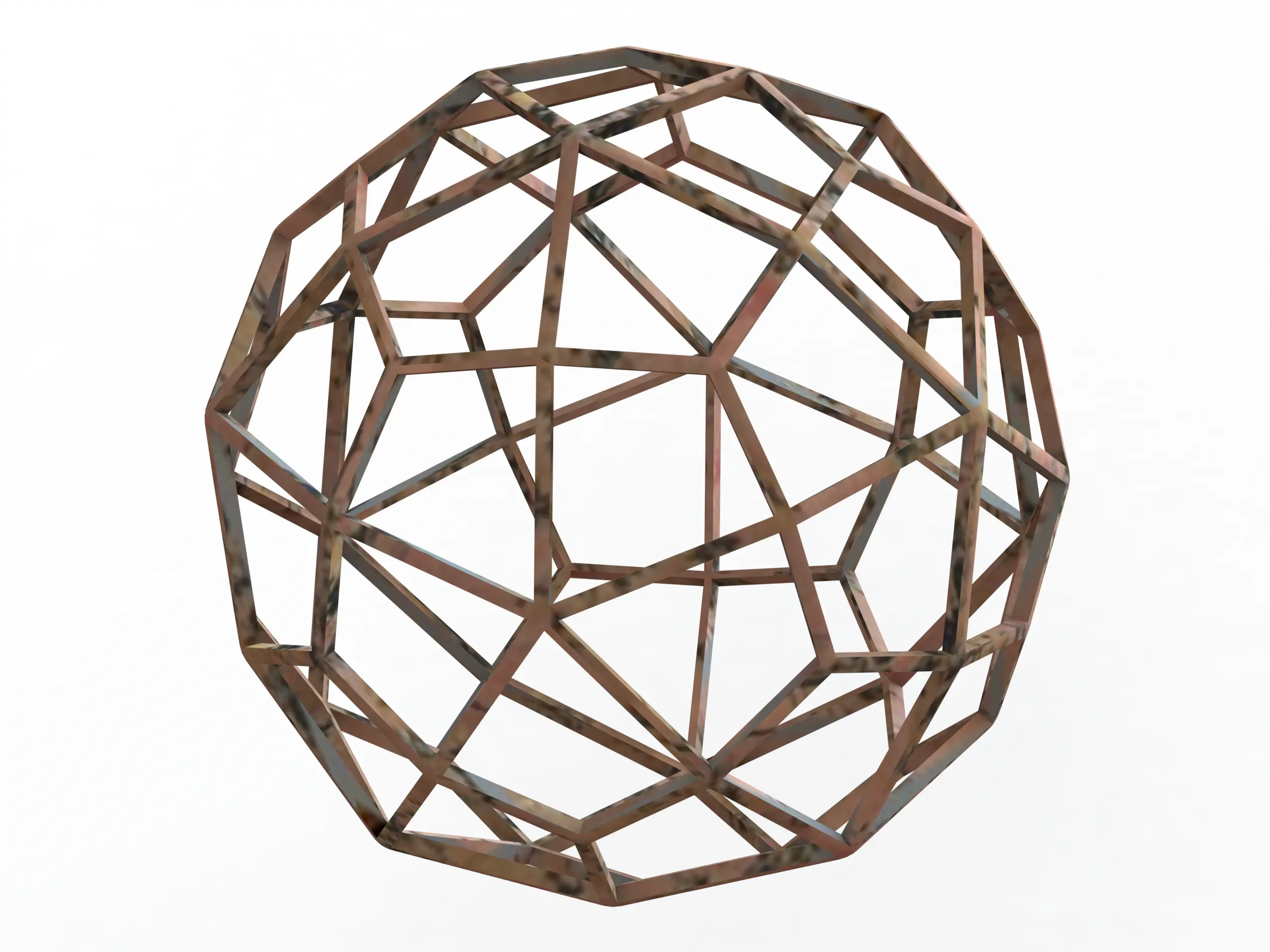 Forma alámbrica Hexecontaedro deltoidal