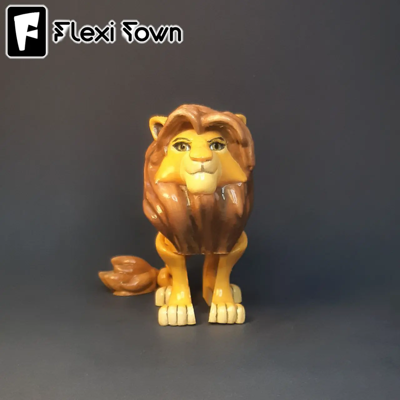 Flexi Print-in-Place Lion, Le Roi Lion, Simba