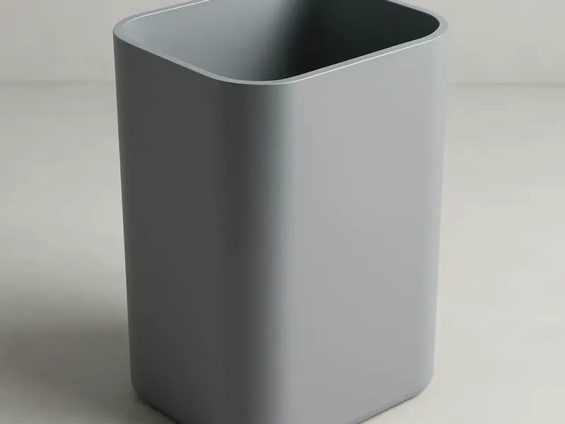 modern small trashcan 6x7x11.5