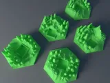 Custom forest tile set for Terraforming Mars - Forrest 1-5-6