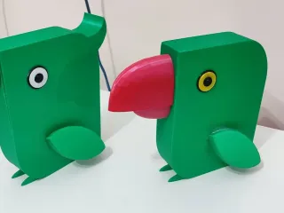 Piriquito / Parakeet household decoration