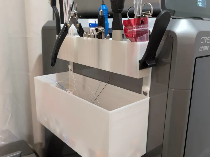 K2 Plus 悬挂式工具架 + 垃圾桶