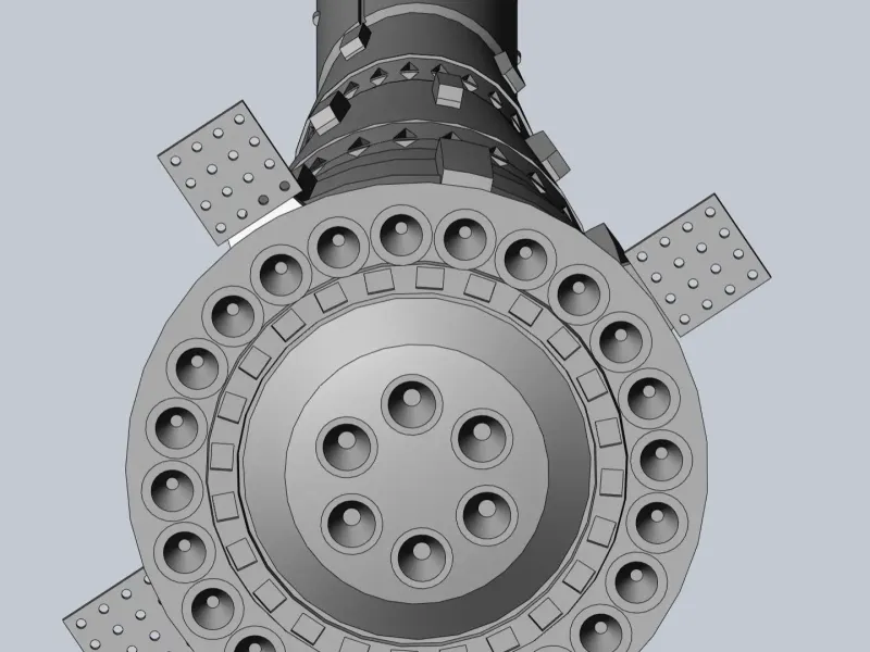 N1-L3 Soviet Moon Rocket Concept Printable Model