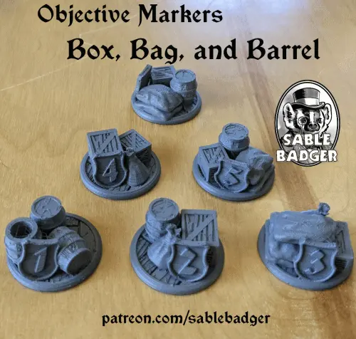 Objectief Markers - Fantasie - Doos, Zak en Vat