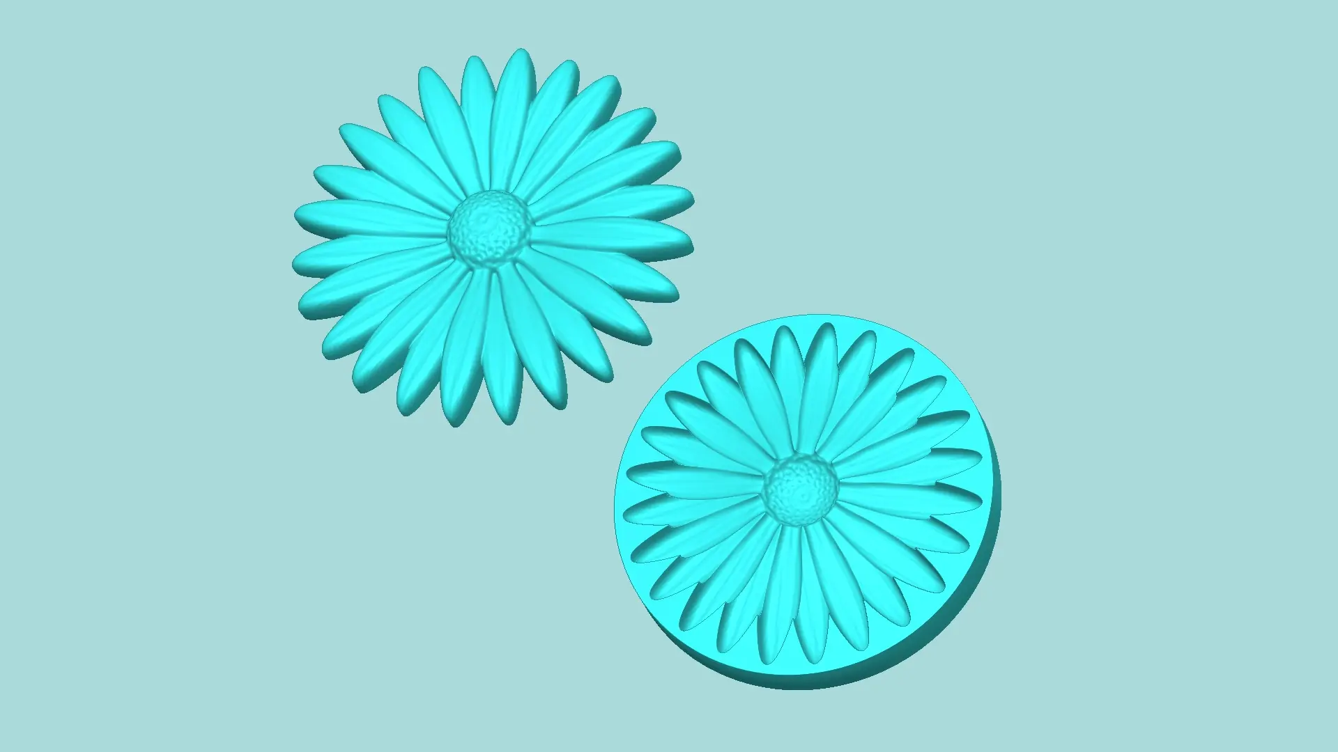 Margarita Flower 06 - Mold Silicon Maker - Template