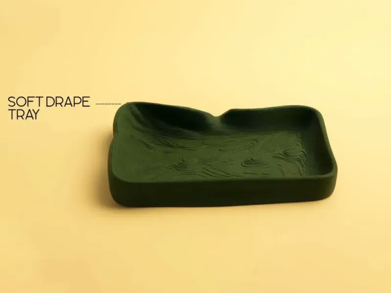 Soft Drape Tray - Delicate Minimalist Catchall