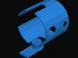 Concave Lens Frame for Rail customization -0