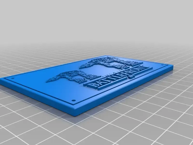 Battlefront Plaque