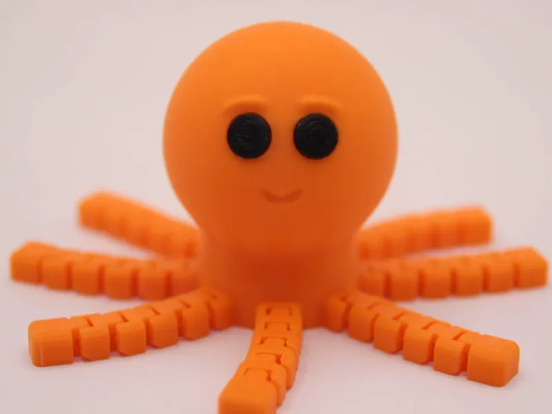 Flexi Octopus - Print In Place