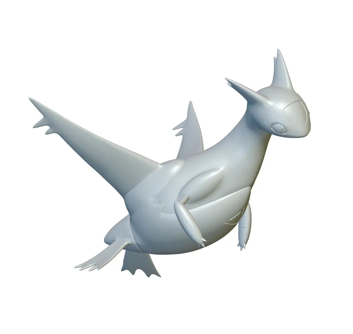 Pokemon Latias #380 - Ready for 3D Printing!
