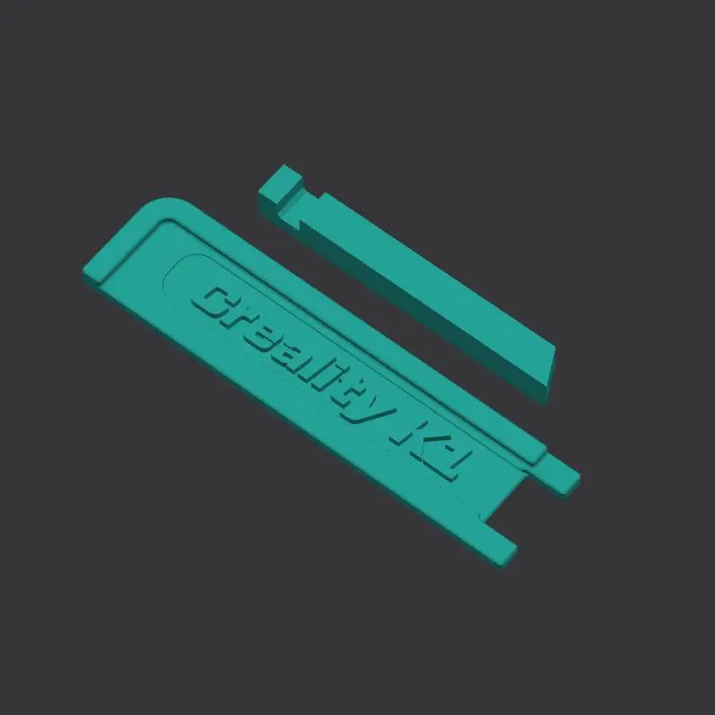 Creality K1 Tür Cover + Türöffner