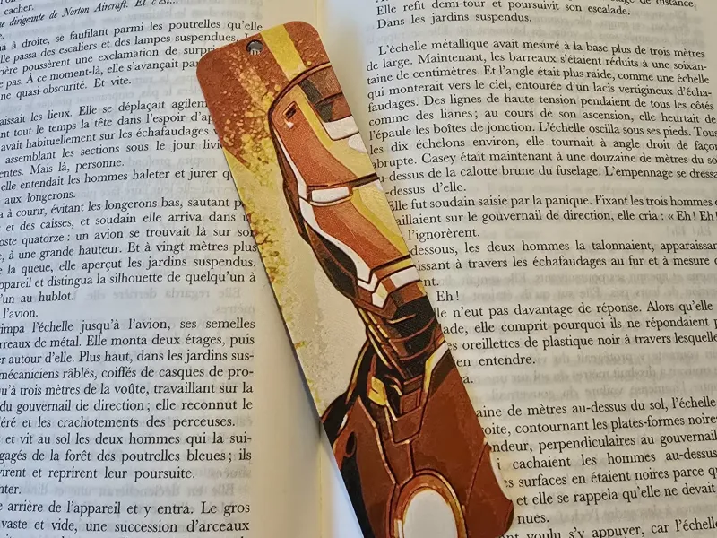 Bookmark iron Man