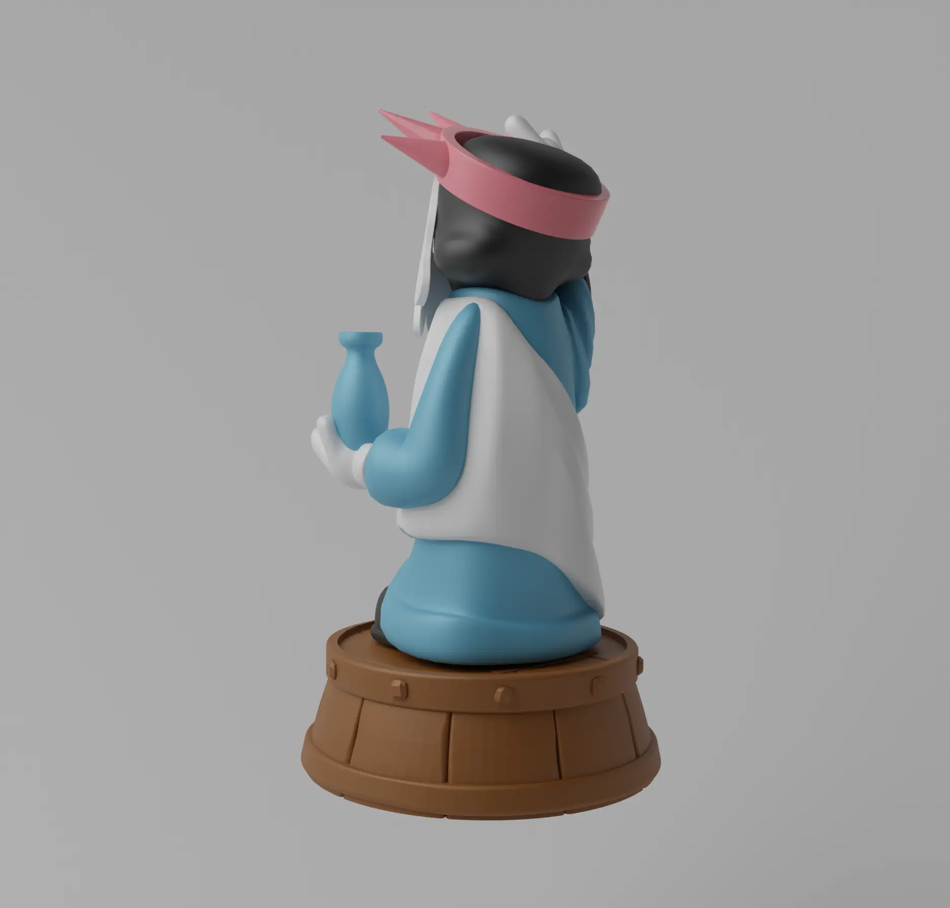 The King of Sauna Libertydead Art Toy Fan Art