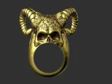 Skull King Ring 1-7