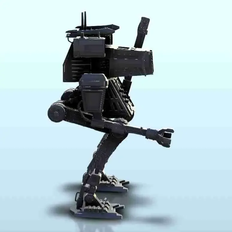 Ehmos combat robot (3) - sci-fi science fiction future 40k b