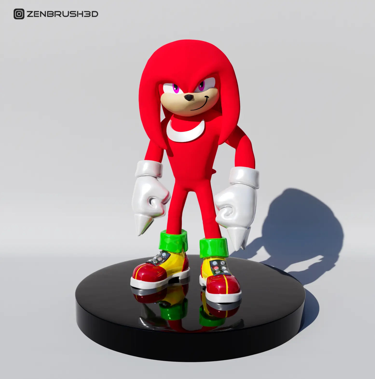 KNUCKLES SONIC 3D PRINTING - STL