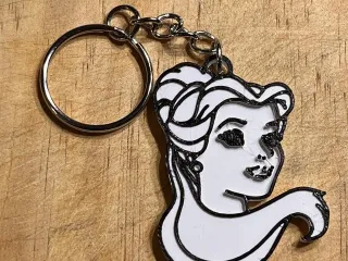 Keychain Belle