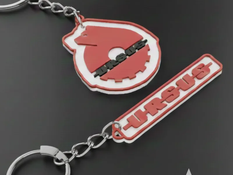Ursus logo keychain
